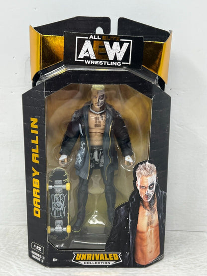 AEW Darby Allin Unrivaled Collection Series 3 Jazwares Wrestling Action Figure