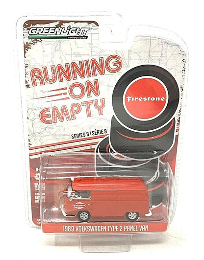 Greenlight Running on Empty 1969 Volkswagen Type 2 Panel Van 1:64 Diecast