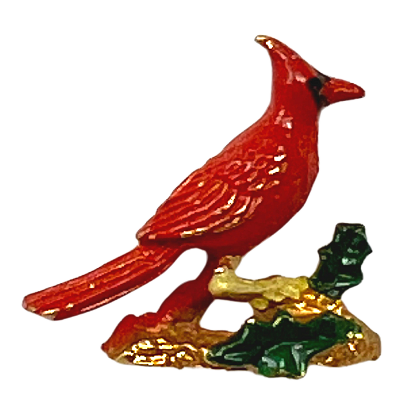 Cardinal Bird Animal Lapel Pin