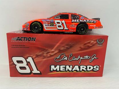 Action Nascar #81 Dale Earnhardt Jr. Menard's 2005 Monte Carlo 1:24 Diecast