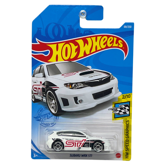 Hot Wheels HW Speed Graphics Subaru WRX STI JDM 1:64 Diecast