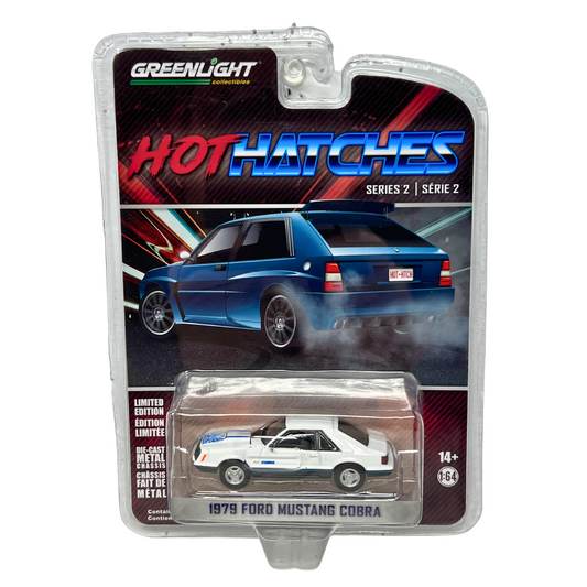 Greenlight Hot Hatches 1979 Ford Mustang Cobra 1:64 Diecast