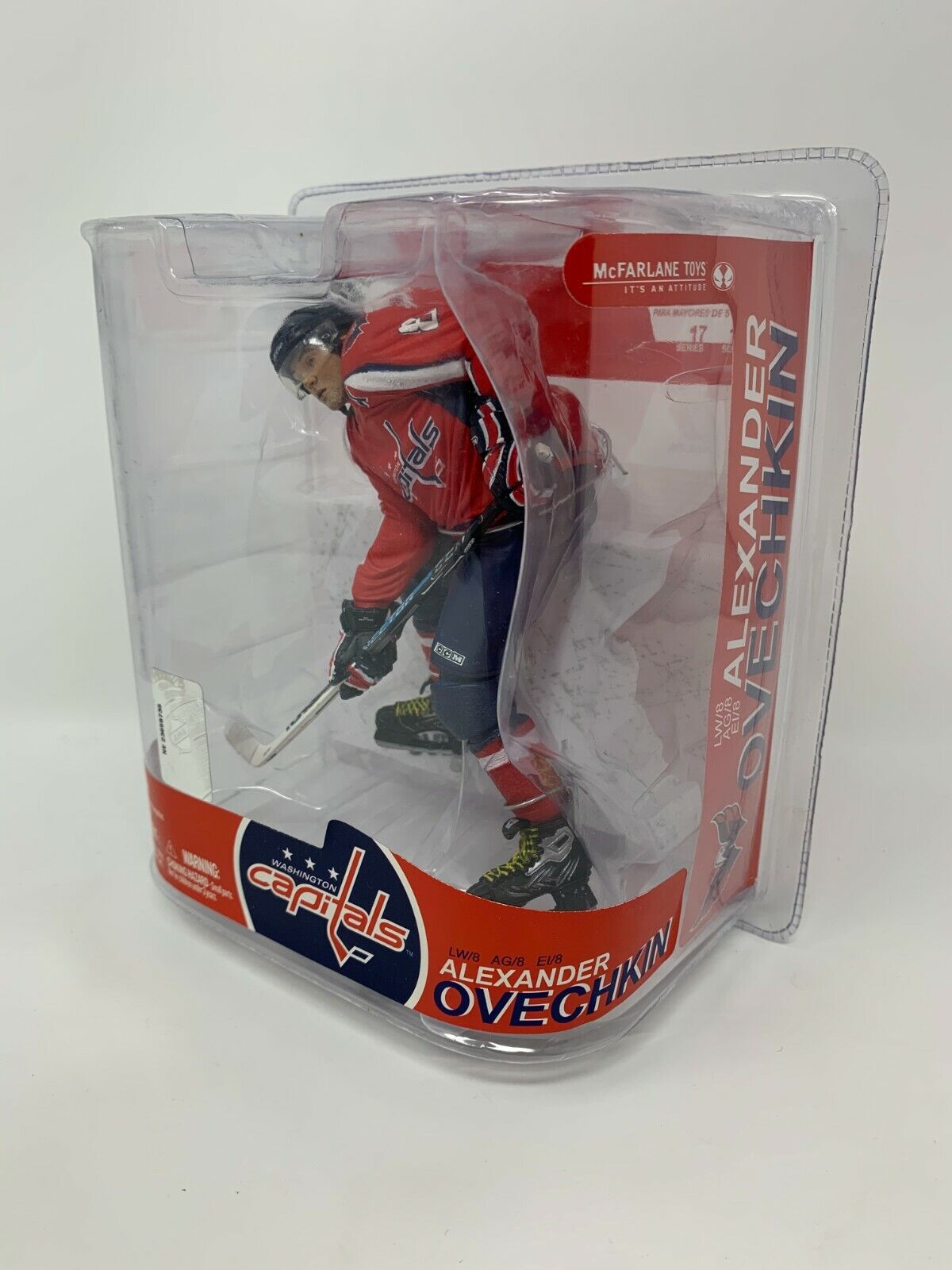 Mcfarlane NHL Alex Ovechkin Washington Capitals Series 17 Figure