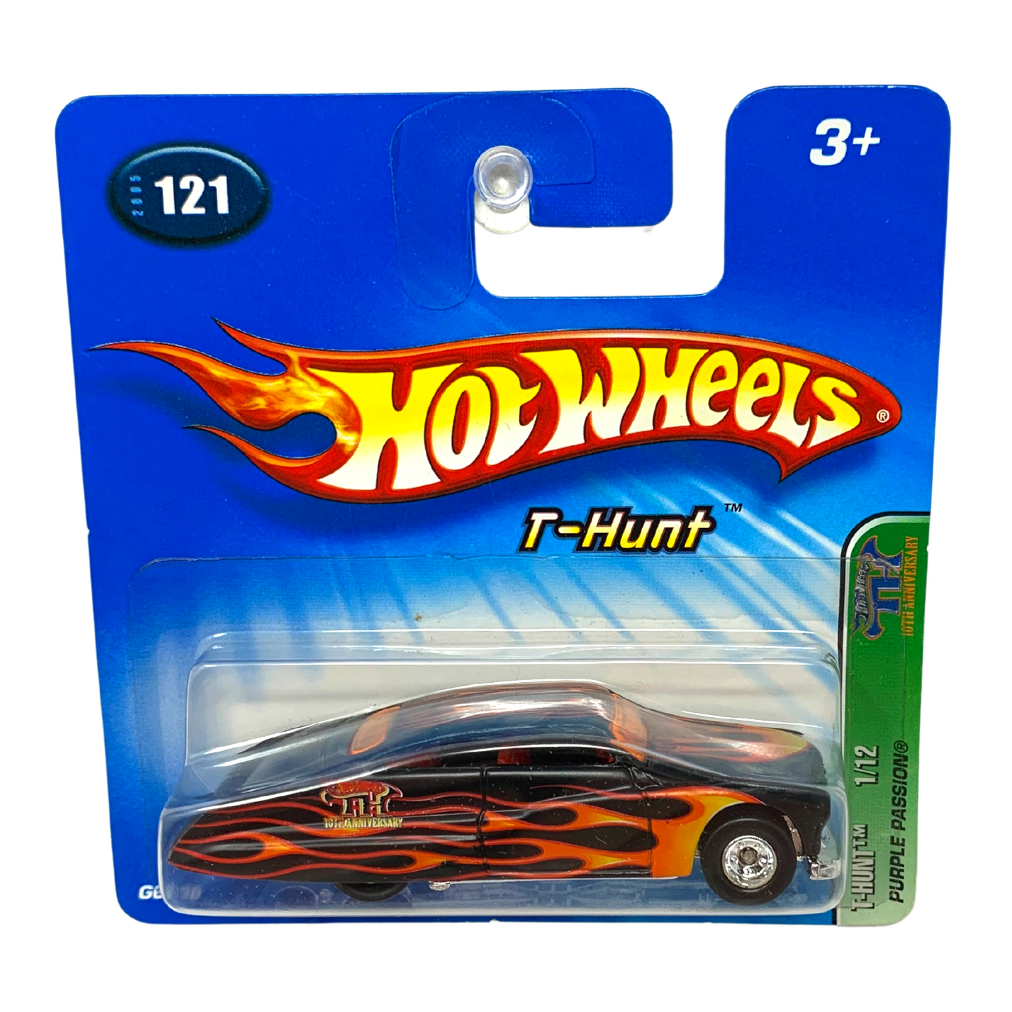 Hot Wheels T-Hunt Purple Passion Real Riders 1:64 Diecast