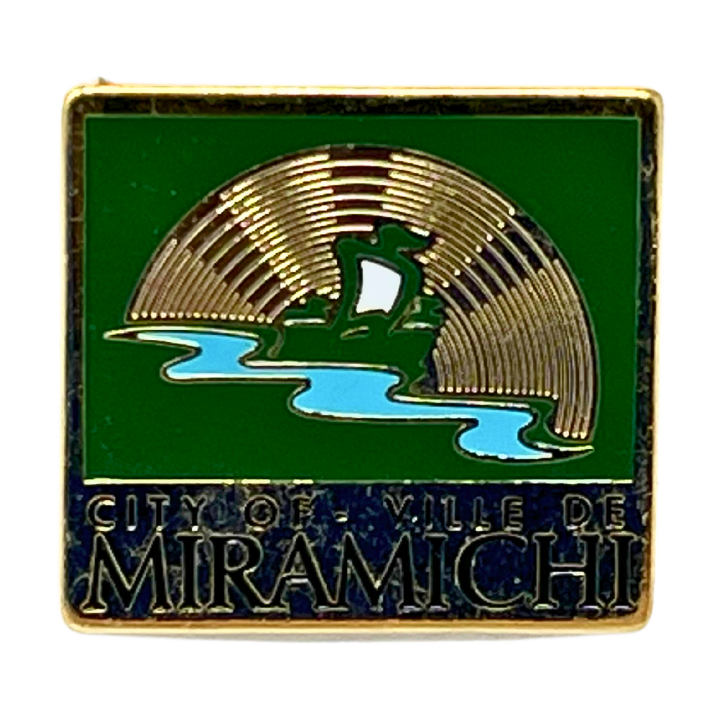 City of Miramichi New Brunswick Souvenir Cities & States Lapel Pin SP2