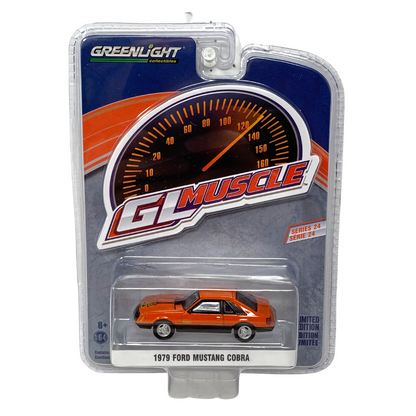 Greenlight GL Muscle Series 24 1979 Ford Mustang Cobra 1:64 Diecast