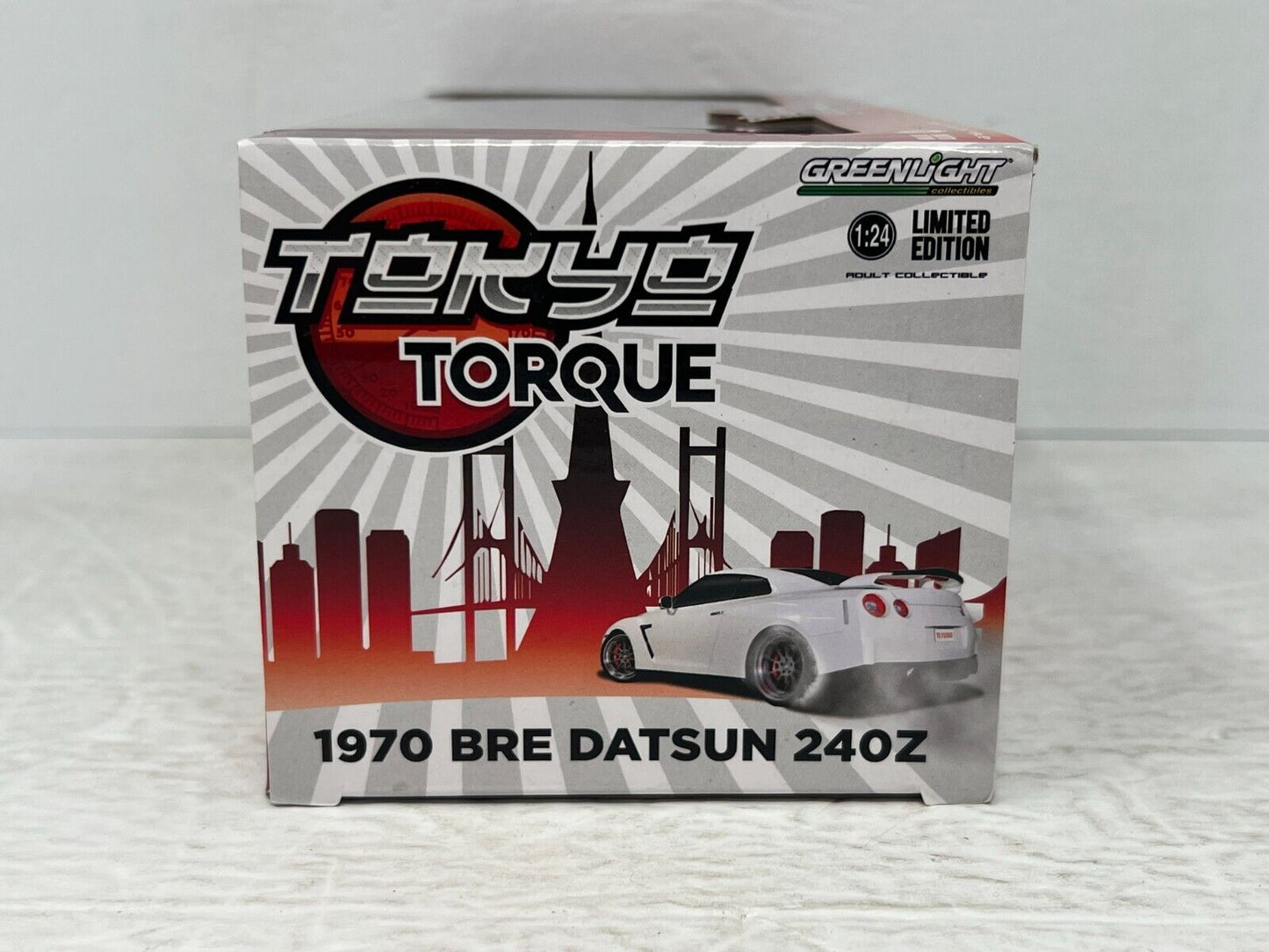 Greenlight Tokyo Torque 1970 Bre Datsun 240Z Green Machine 1:24 Diecast