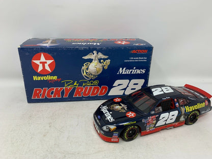 Action Nascar #28 Ricky Rudd Texaco Armed Force Marines Ford Taurus 1:24 Diecast