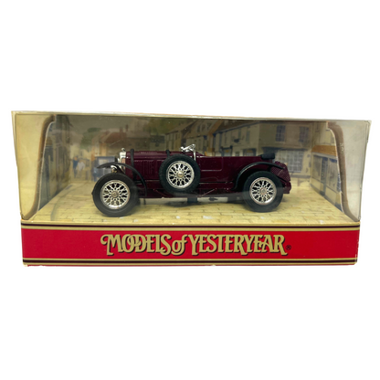 Matchbox Models of Yesteryear Y2-C 1930 4.5 lt Supercharged Bentley 1:43 Diecast