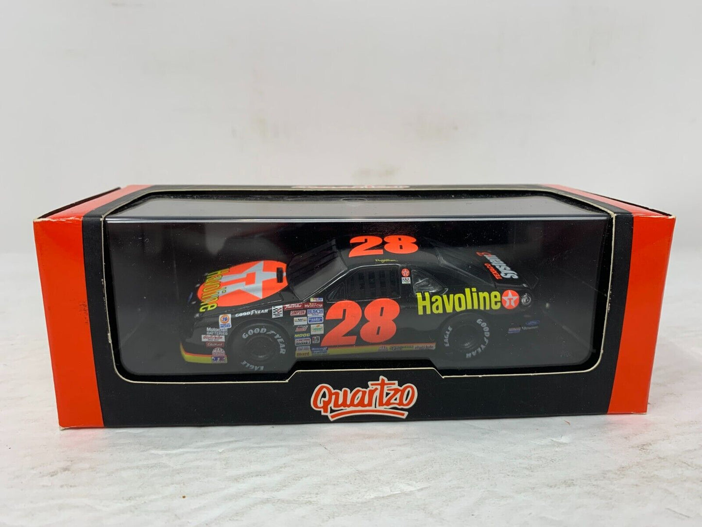 Quartzo Nascar #28 Texaco Havoline Davey Allison 2004 Thunderbird 1:43 Diecast