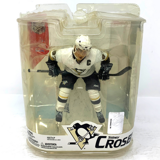 Mcfarlane NHL Sidney Crosby Pittsburgh Penguins White Jersey Series 16 Figure