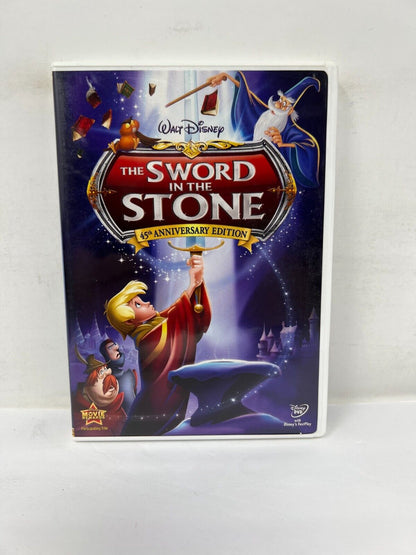 Disney The Sword in the Stone (DVD, 2008) 45th Anniversary Good Condition!!!