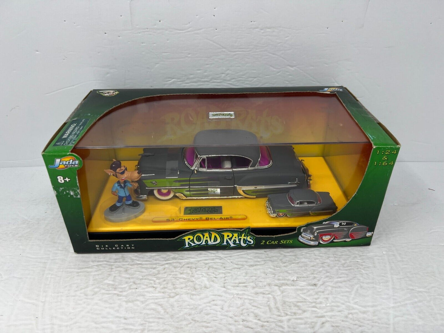 Jada Road Rats 1953 Chevy Bel Air 2 Car Sets 1:24 & 1:64 Diecast