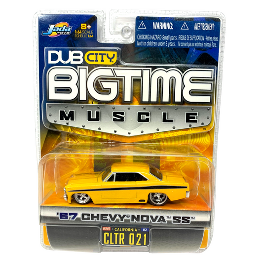 Jada Dub City Bigtime Muscle '67 Chevy Nova SS 1:64 Diecast