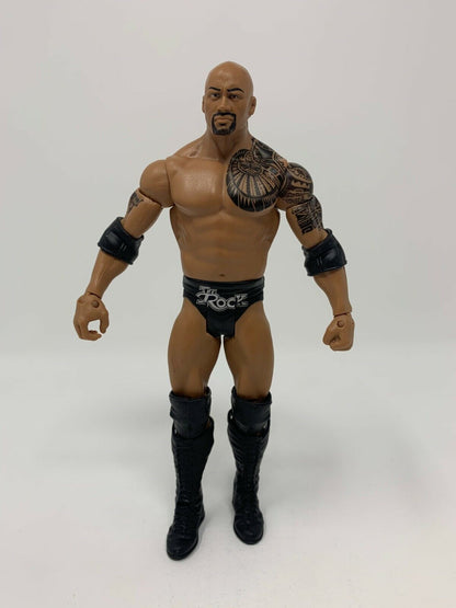 WWE The Rock Signature Series Basic Wrestling Action Figure with Spinner Belt