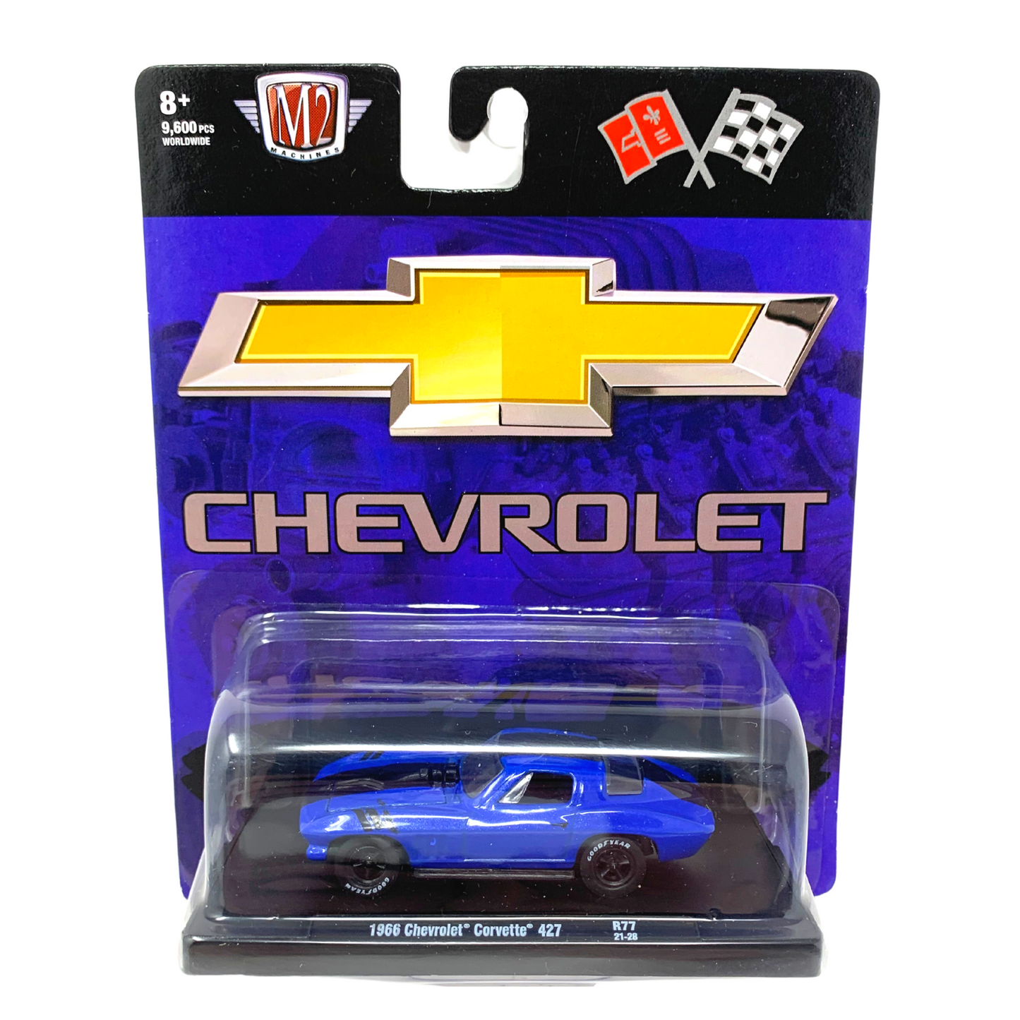 M2 Machines Chevrolet 1966 Chevrolet Corvette 427 R77 1:64 Diecast