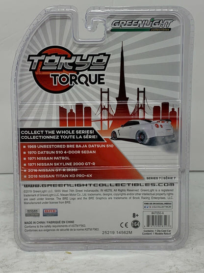 Greenlight Tokyo Torque 1969 Unrestored Bre Baja Datsun 510 1:64 Diecast