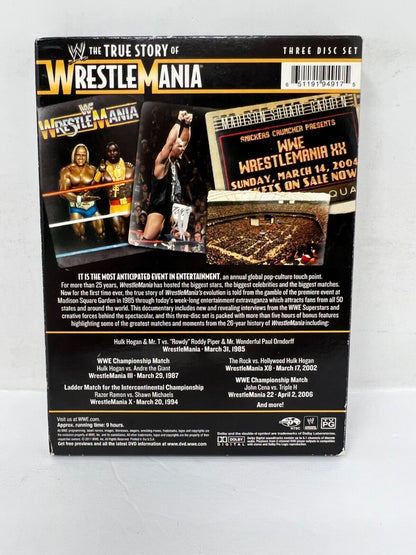 WWE: The True Story of WrestleMania (DVD, 2011) Good Condition!!!