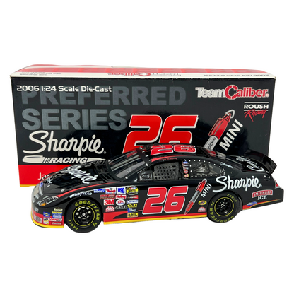 Team Caliber Nascar #26 Jamie McMurray Sharpie 2006 Ford Fusion 1:24 Diecast