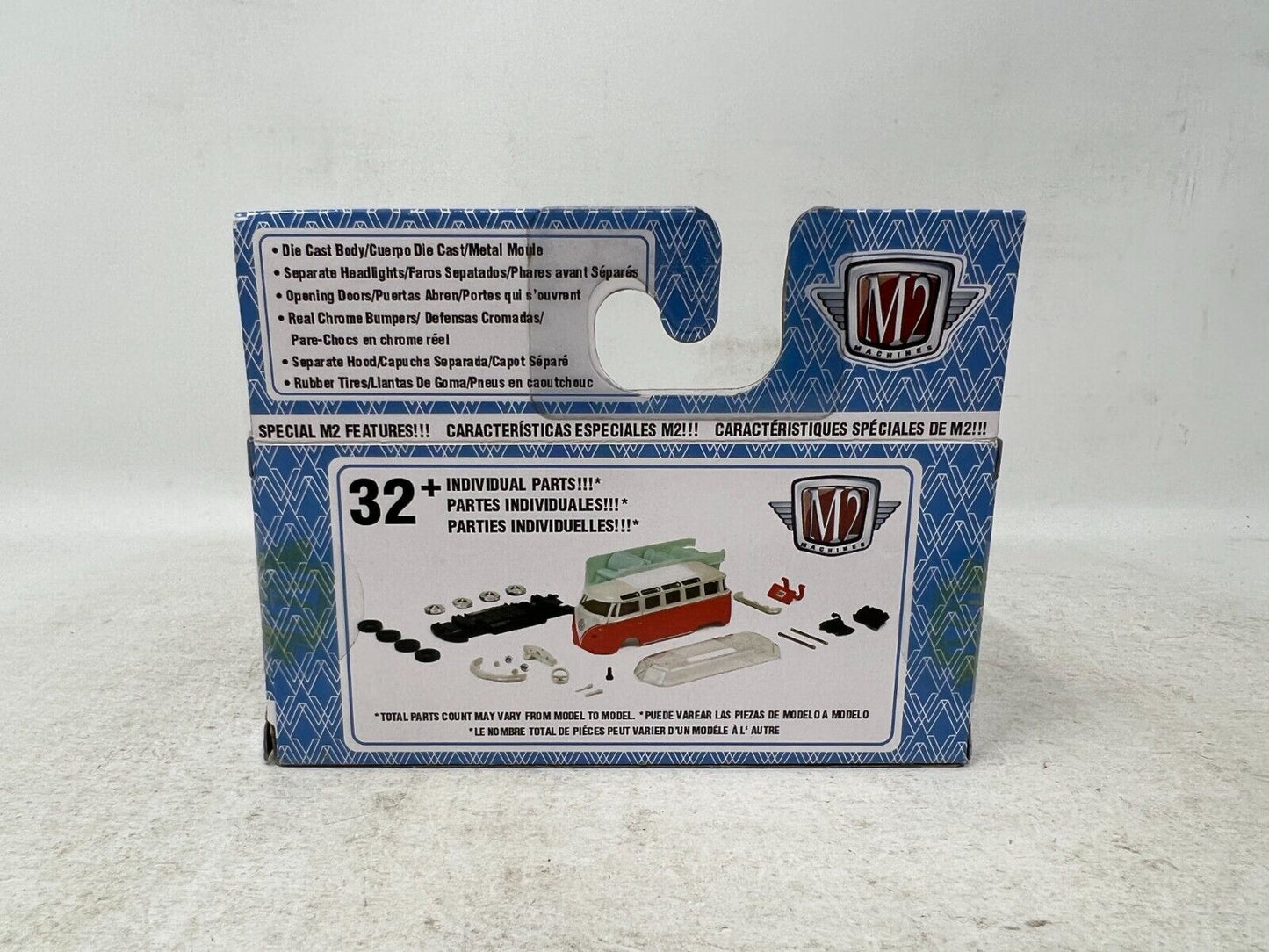 M2 Machines Auto-Thentics 1960 VW Delivery Van USA Model VW06 1:64 Diecast