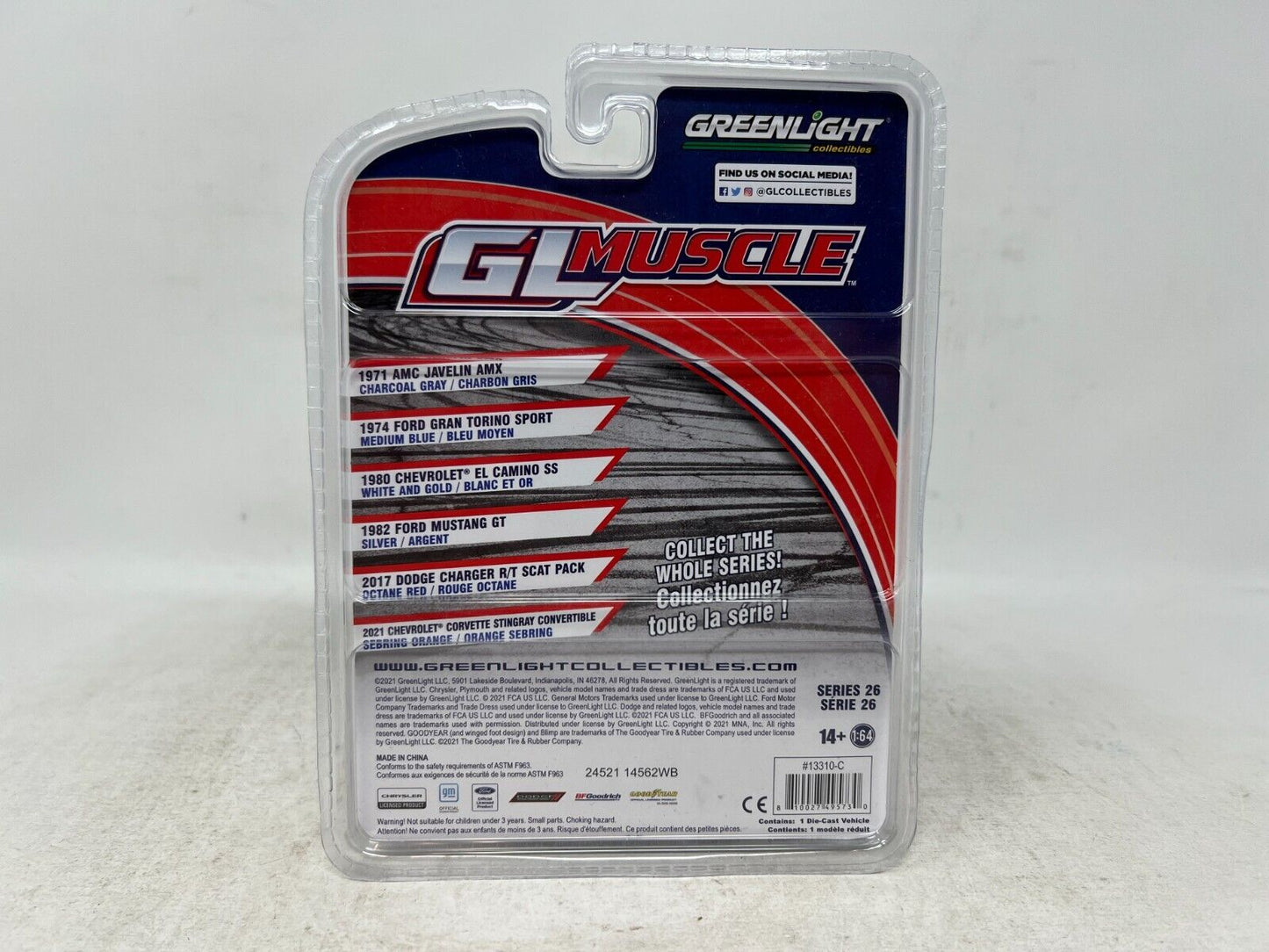 Greenlight GL Muscle Series 26 1980 Chevrolet El Camino SS 1:64 Diecast