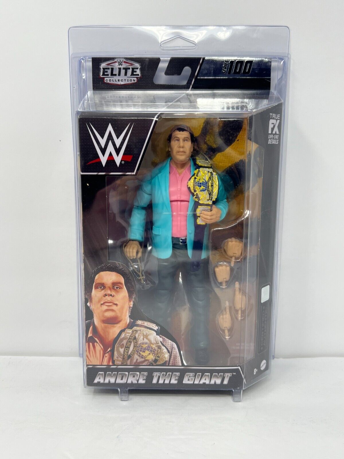 WWE Andre the Giant Elite Collection Series 100 Chase Action Figure With Belt